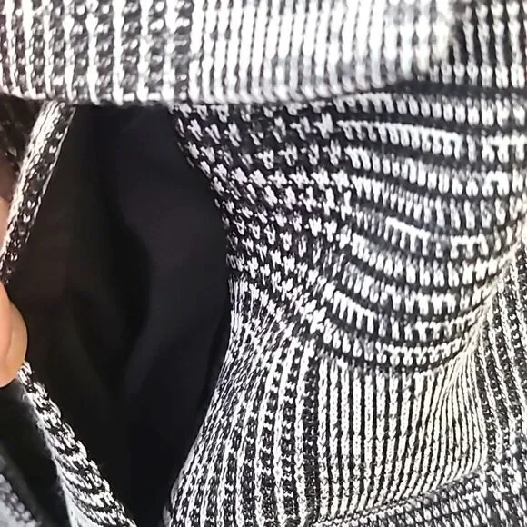 Jones New York Gray & White Tweed Coat, Size XL - Picture 12 of 14